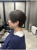 ショートカットショートレイヤー20代30代40代50代前髪ありウルフ