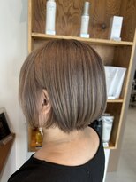 ワンバイワン(One×One)&nbsp;【林】つやっとまとまり！ミルクティーボブ！