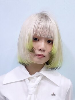 ミーナ バイ ワンズ 町田(mina by one's kyougoku)の写真/憧れの韓国風ヘアを叶える【mina】の顔周りカットで、小顔効果&可愛さ大幅UP！【町田/カラー】