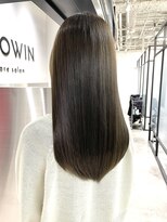 サロウィン 池袋(SALOWIN) ブリーチなしオリーブベージュ × 髪質改善 #082