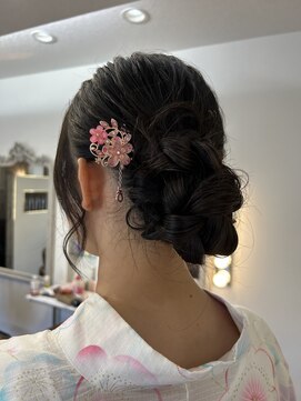 ラソス(LASOS) 浴衣ヘアセット