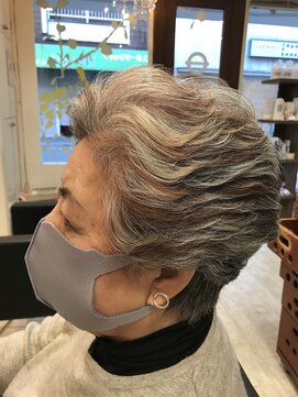 ヘアメイク オペラ(Hair Make OPERA) 渋めグレーカラー【白髪染めではない若見え艶消しカラー】