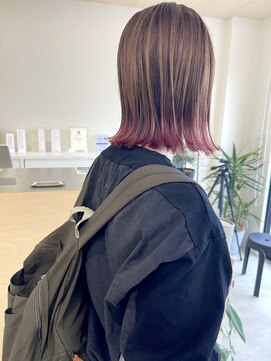 モンテヘアー(monte hair) ボブ×テールカラー