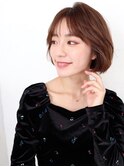 大人可愛い似合わせボブ