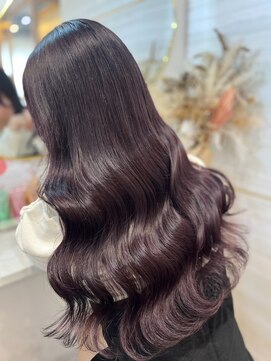 エス(Ess) 美髪/ワイドバング/ホワイトブロンド[髪質改善/ヘアセット/大宮]