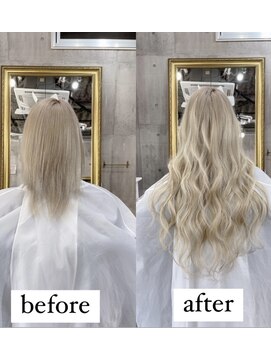 ミラク 町田(MIRAC) 【MIRAC町田店】シールエクステ70枚ビフォー&アフター