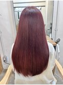 大人の艶ロング×ラベンダーピンク