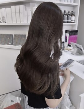 ペレ 渋谷(PELE) ホワイトグレージュ/デジタルパーマ/チェリーブラウン/渋谷