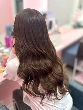 シーズン 大阪(SEASON) 【バージンレミーエクステ】ブラウンカラー/韓国ヘア/大阪梅田駅