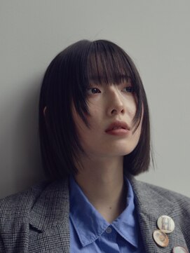 サラビューティーサイト 九大学研都市店(SARA Beauty Sight) 切りっぱなしボブ/タッセルボブ/20代30代/顔まわり小顔レイヤー