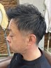 メンズカット￥4000(シャンプー＋ロングマッサージ付き)