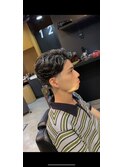テーパーフェード　パーマスタイル