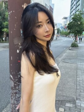 ラキング ギンザ トウキョウ(LAKING GINZA) くびれヘア/アプリコットオレンジ/夏/ハイライトカラー[銀座駅]