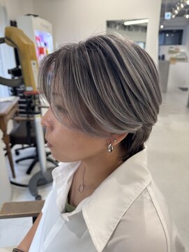 バース 梅田中崎町店(BIRTH) メンズハイライトバレイヤージュメッシュ