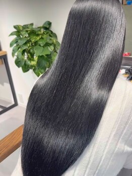 グッドライフヘアー(GOOD LIFE hair)の写真/【髪質改善】システムトリートメントと組み合わせで持続性の高い美髮へ*思わず触れたくなる髪質に◇