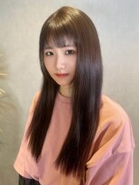 リア(Li'a) ケアブリーチ+透明感カラー+ナチュラルブラウン