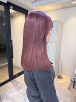 フラム 渋谷(flamme)&nbsp;ブリーチ1回ピンクベージュ