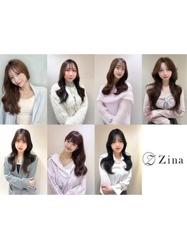 女性stylistのみ◎【カット+ケアカラー+超音波クイックTR\8900】髪質改善&艶髪特化SalonのZina★[高田馬場]