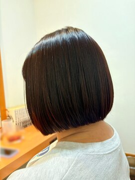 ボブスタイル/レッドブラウン
