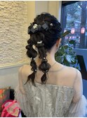 ポニーテール/ツインテール/お呼ばれ/ヘアセット/ヘアアレンジ