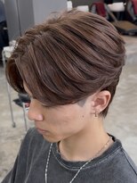 エデアンホンテン メンズサロン(EDEAN 本店 (旧:EDEAN 上通)) 熊本ニュアンスパーマ 刈り上げセンターパート MEN'S HAIR