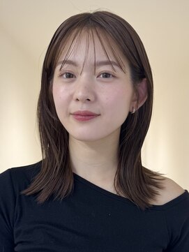 アイトーキョーエス 渋谷(AI TOKYO S) レイヤーボブ/オリーブベージュ/結べるボブ