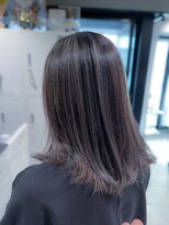 ステラバイケンジ 藤沢(STELLA by KENJE)&nbsp;白髪ぼかしハイライトカラー30代40代50代グレージュ