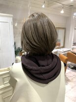 ラトゥーナ(Ratuna)&nbsp;【Ratuna/塚口】Wカラー☆外国人風グレージュボブ