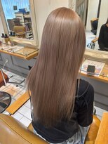ブリッジ バイ ネオリーブ 綱島店(bridge by neolive) ホワイトグレージュミニウルフデジタルパーマ