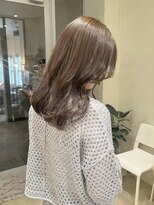 シロ 大名2号店(SiLO) ブリーチなしオリーブグレージュ