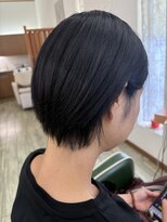 ラグゼ ヘア カミヤ luxe hair CAMIYA 掛川店&nbsp;耳かけショートスタイル