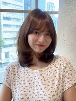 アフロート ディル(AFLOAT D'L) 2way前髪ミディアムレイヤーワンカール
