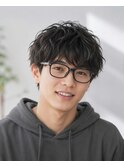 マッシュシャドウパーマツイストスパイラルパーマ