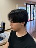【長谷川限定クーポン】メンズカット+縮毛矯正