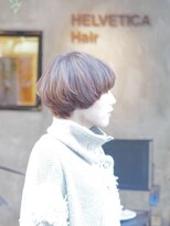 ヘルベチカ・ヘア(Helvetica hair)&nbsp;フレンチベージュ・マッシュ