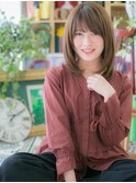 *EVE戸頭* 好感度大!斜めバングのツヤ感ワンカールa