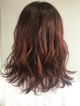 リジョイスヘア エン(REJOICE hair EN) オレンジブラウン ［stylist 大塚］