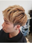 ツーブロショート