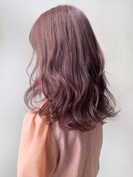 アルバム 銀座(ALBUM GINZA) ピンクブラウン_くびれヘアビタミンカラー_ba254292