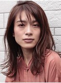 ナチュラルな束感*レイヤーミディ