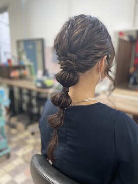 アローヘアー 浜松町店(Arrow Hair) 編みおろし
