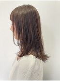 ★岡田有加★20代30代40代/束感レイヤー