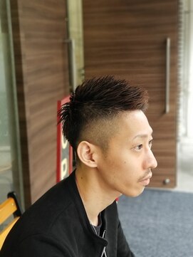 メンズ レオ 南森町店(men's LEO) ジェットモヒカン風フェード