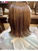 切りっぱなしボブ