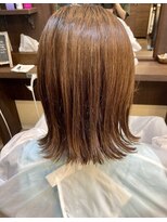ヘアーメイク バレンタイン(hair make valentine) 切りっぱなしボブ