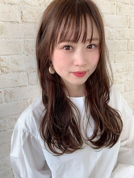 ヒイロ(hiilo.) 【hiilo.】小顔に見える骨格補正カット/チョコレートアッシュ