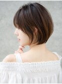 前髪あり大人ショートボブ20代30代40代【AIN.表参道】川原大地