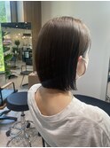 ぱつっとボブ