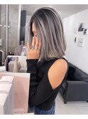 【枚方、高槻、梅田】ホワイトバレイヤージュ