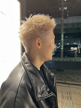レックスヘアーインターナショナル(ReX HAIR INTERNATIONAL) ブロンドスパイキーショート